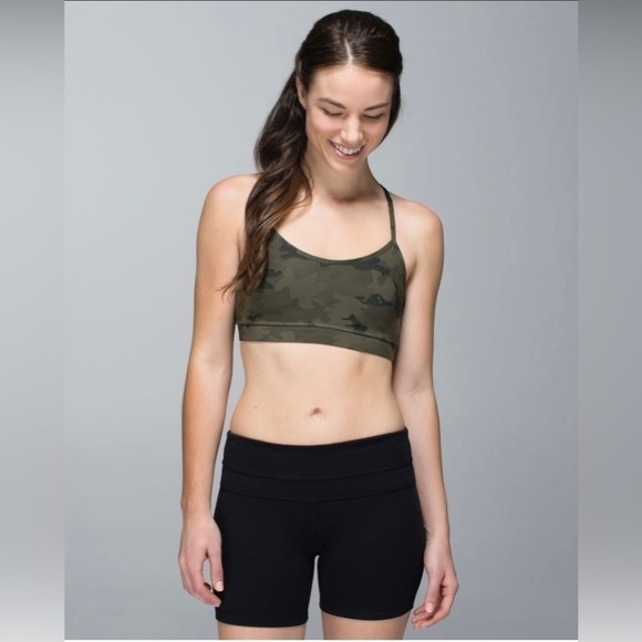 Lululemon Flow Y Bra IV
Savasana Camo 20cm Fatigue Green - Picture 1 of 4